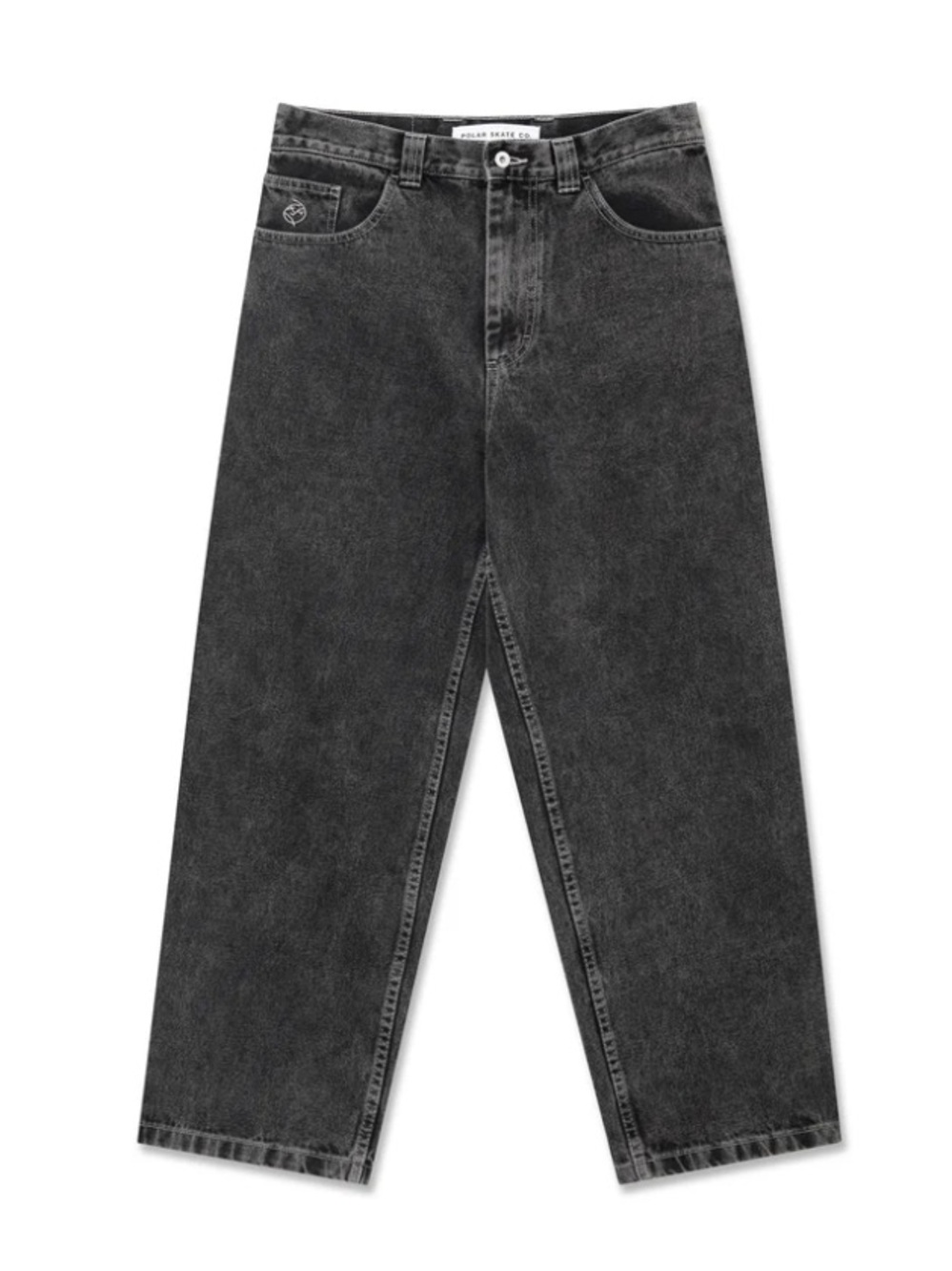 Polar Skate Co Big Boy Pants Jeans Silver Black Gray